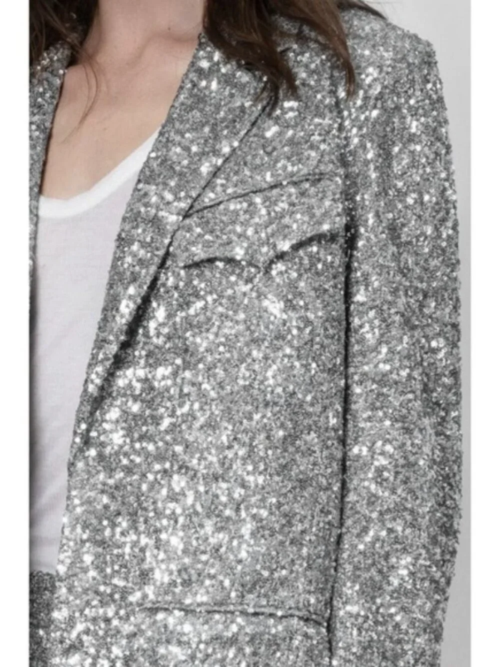 Zadig and Voltaire Vivi Sequin Blazer - Picture 3 of 15